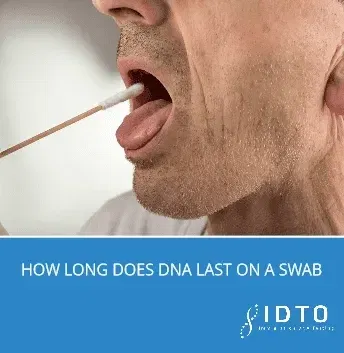 how long does dna saliva last