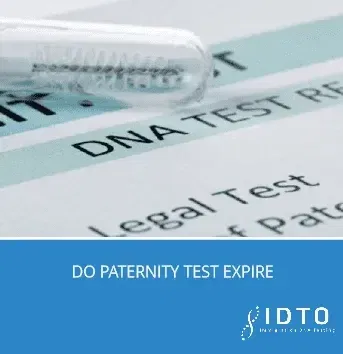 does a paternity test expire