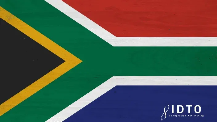 south africa flag dna tests